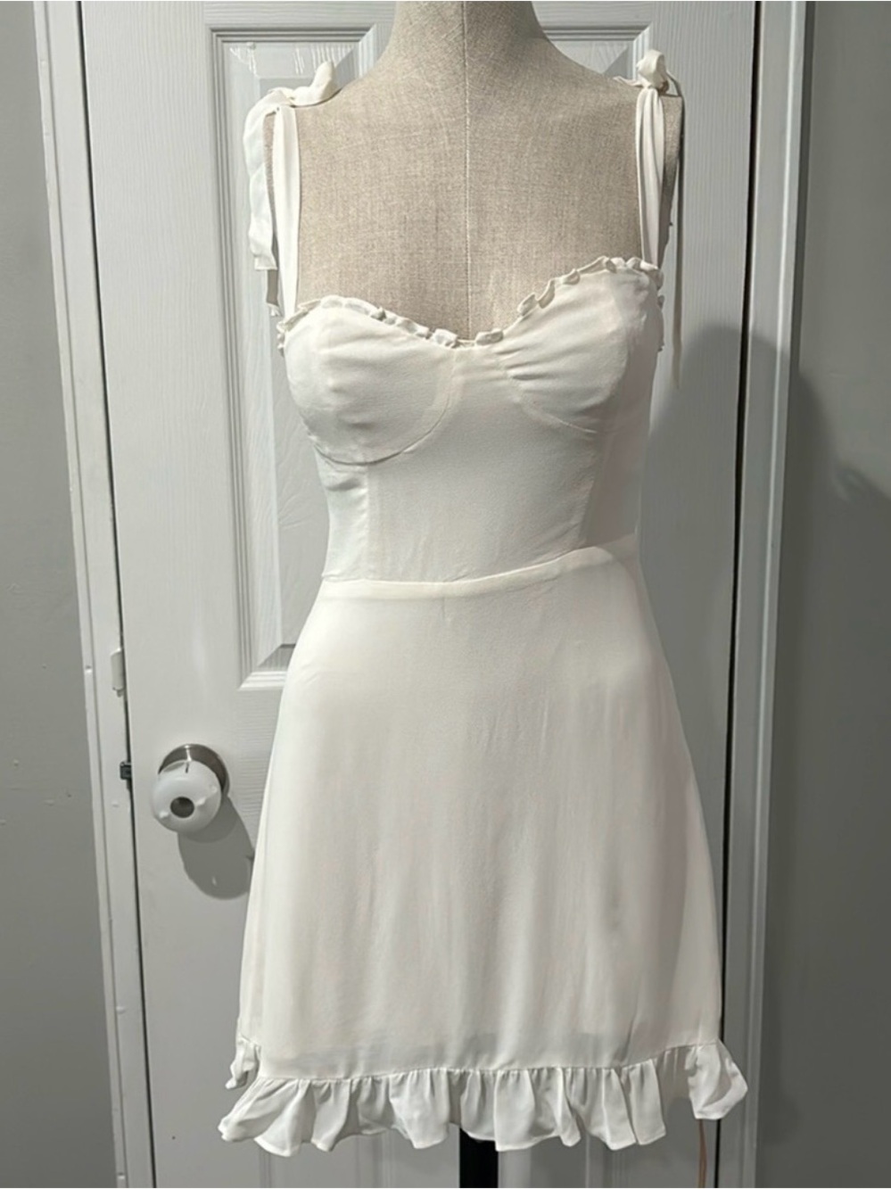 NWT Reformation Christine Mini Dress